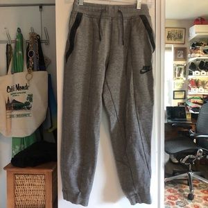 Nike XS sweats with zipper